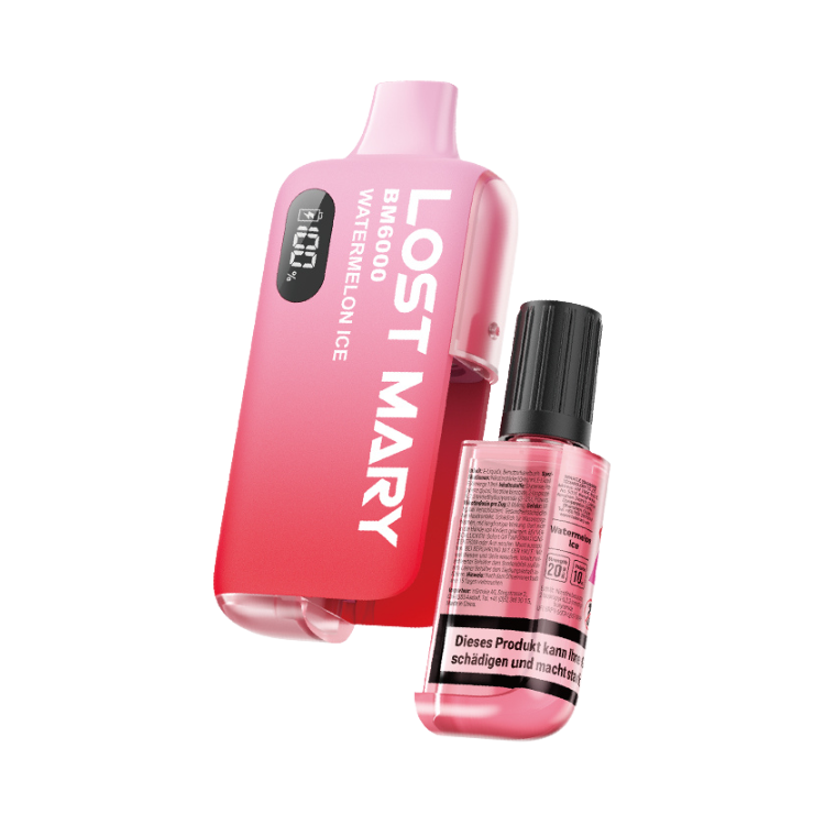 Lost Mary - BM6000 - Watermelon Ice - Vape Kit