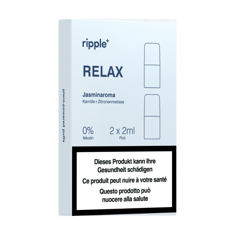 Ripple+ - RELAX Pod – Jasmin, Kamille & Zitronenmelisse (0 mg)