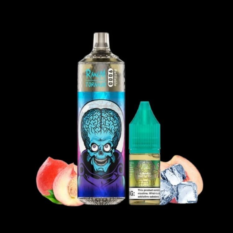 RANDM Tornado 9000 - Summer Peach Ice