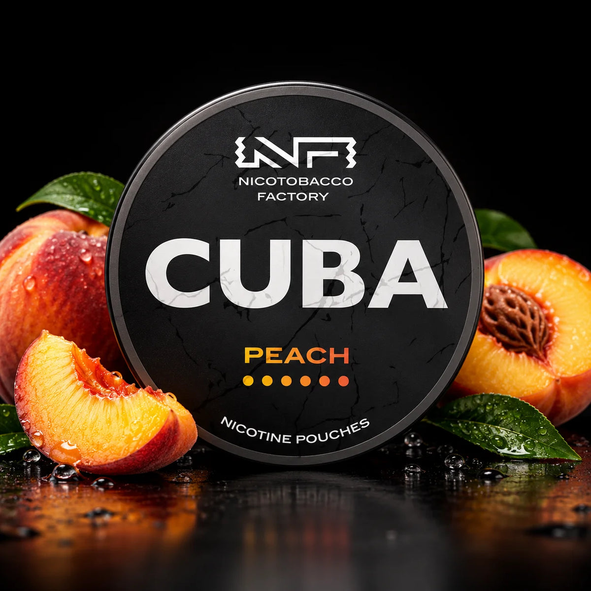 CUBA Black - Peach