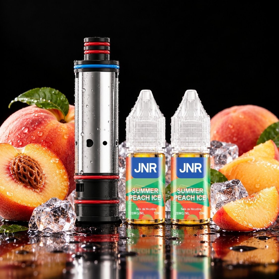 JNR Falcon Infinity 55K Refill Kit – Summer Peach Ice