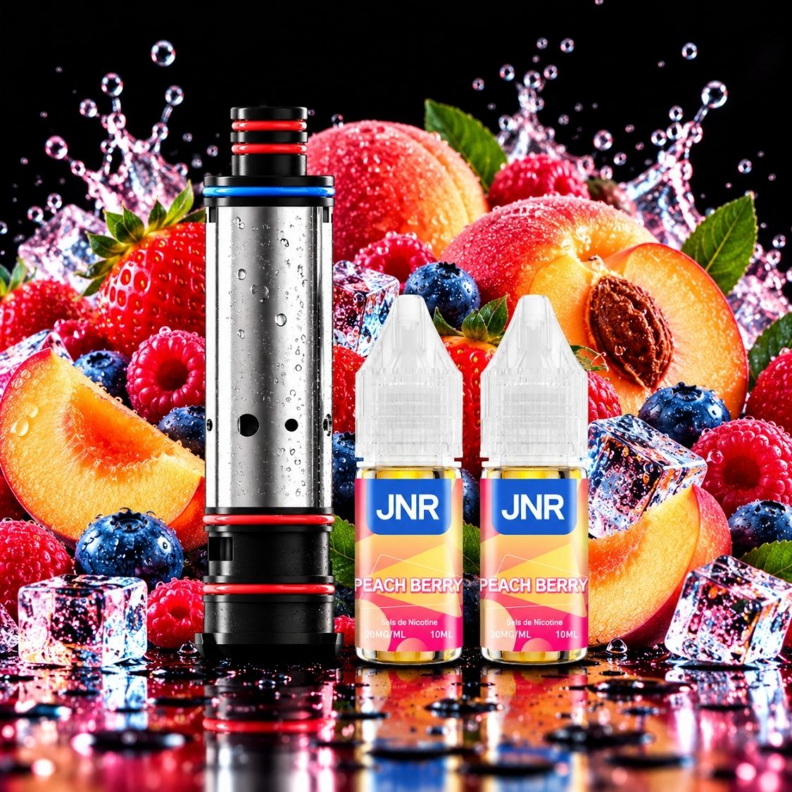 JNR Falcon Infinity 55K Refill Kit – Peach Berry