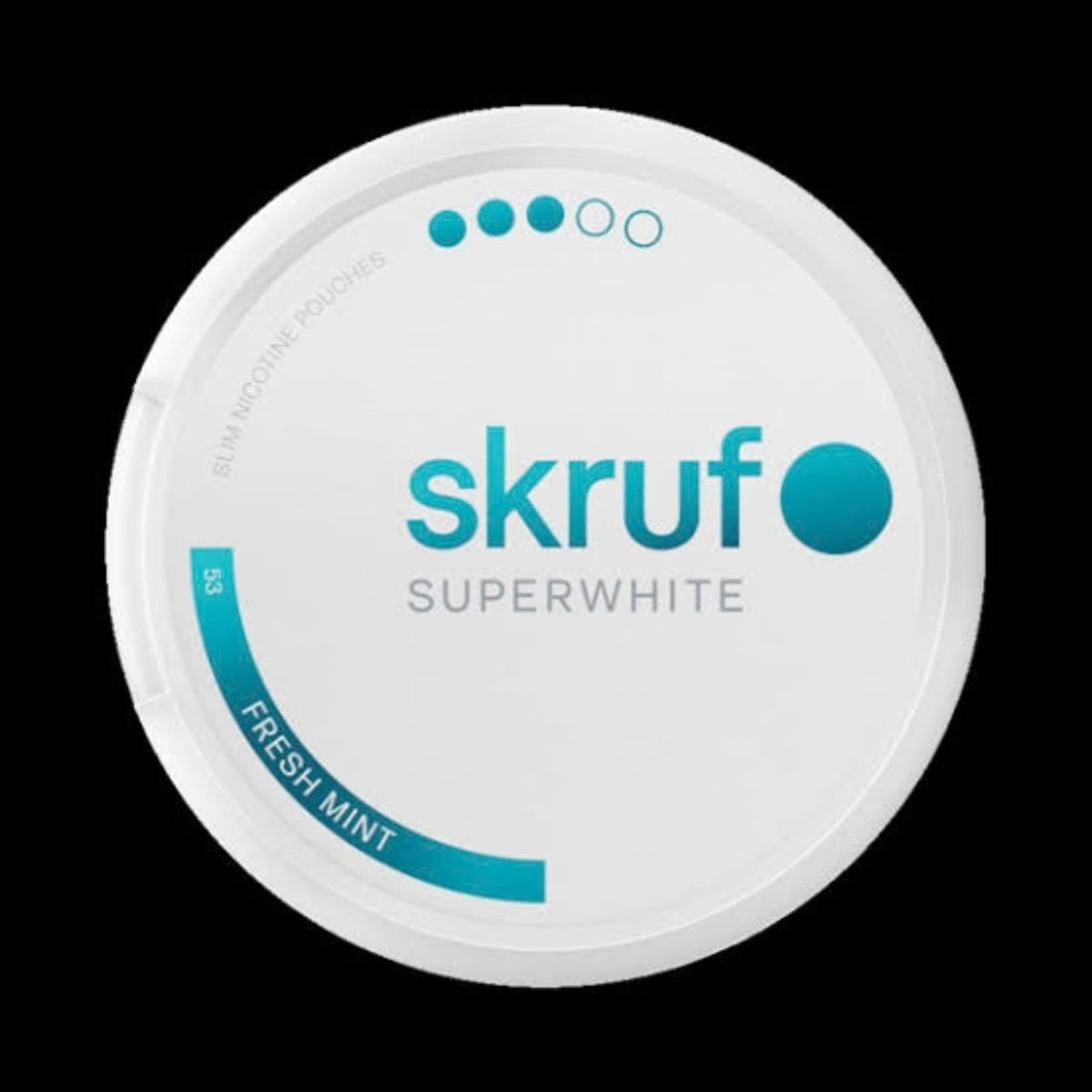 Skruf Superwhite No. 53 Fresh Mint Strong Slim