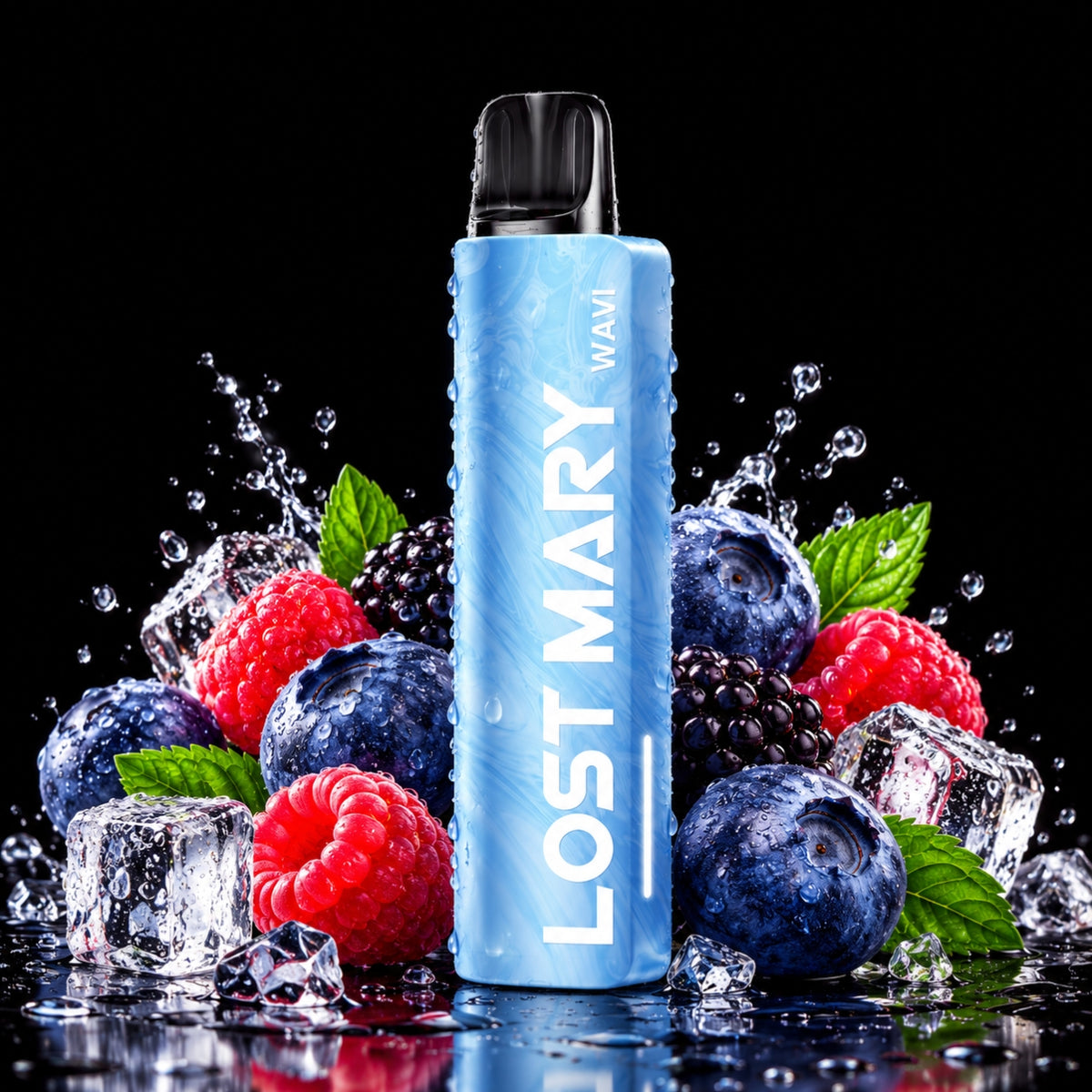 LOST MARY WAVI Kit – Blue & Triple Berry 20mg