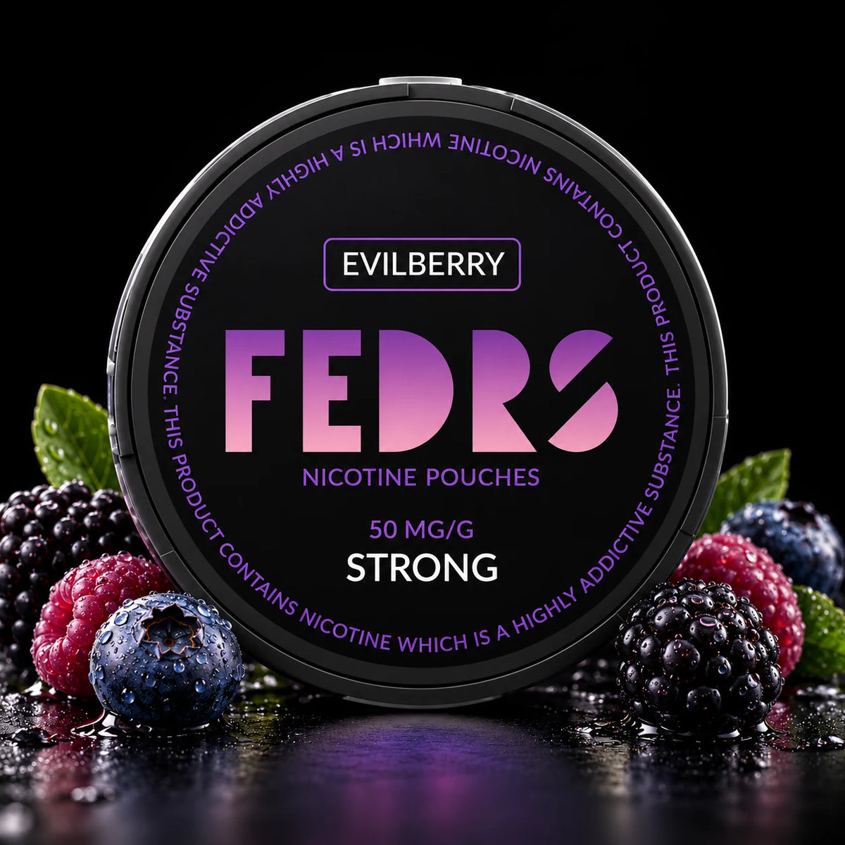 FEDRS BLACK - Evilberry 50mg