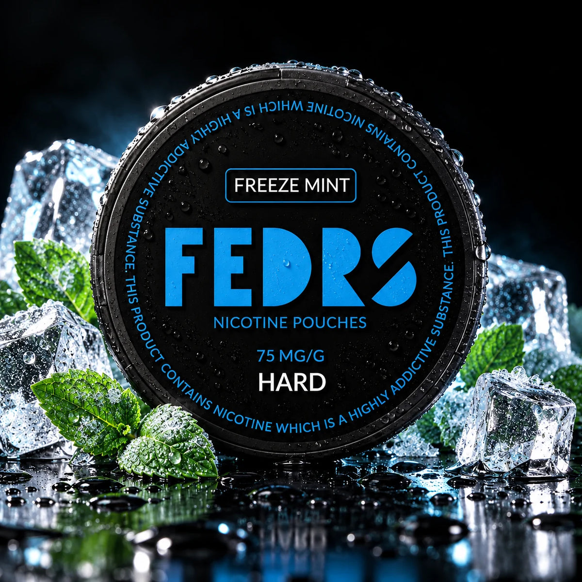 FEDRS BLACK - Freeze Mint 75mg