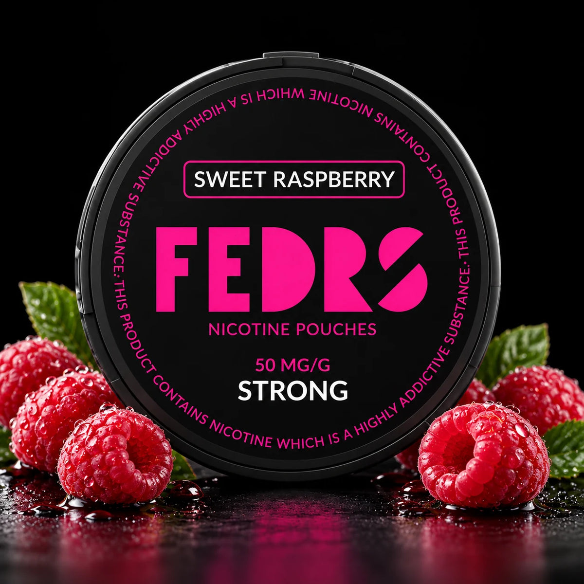 FEDRS BLACK - Sweet Raspberry 50mg