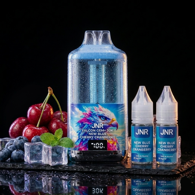JNR Falcon Gem 30K – New Blue Cherry Cranberry