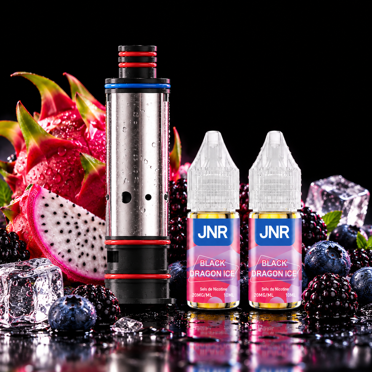 JNR Falcon Infinity 55K Refill Kit – Black Dragon Ice