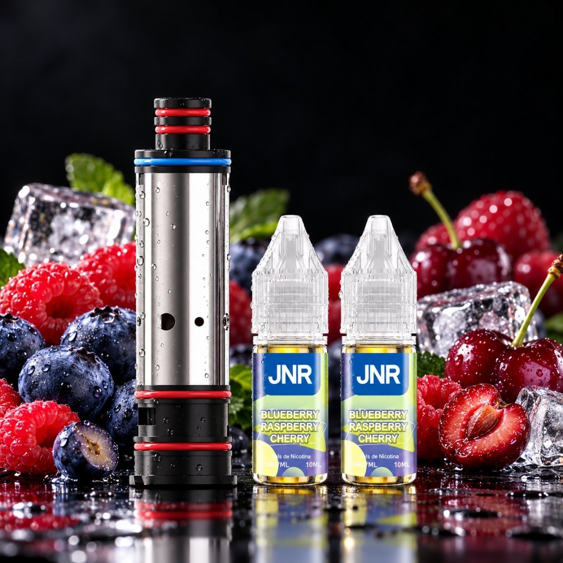 JNR Falcon Infinity 55K Refill Kit – Blueberry Raspberry Cherry