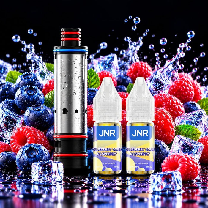 JNR Falcon Infinity 55K Refill Kit – Blueberry Sour Raspberry