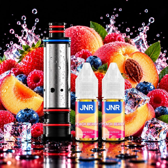 JNR Falcon Infinity 55K Refill Kit – Peach Berry