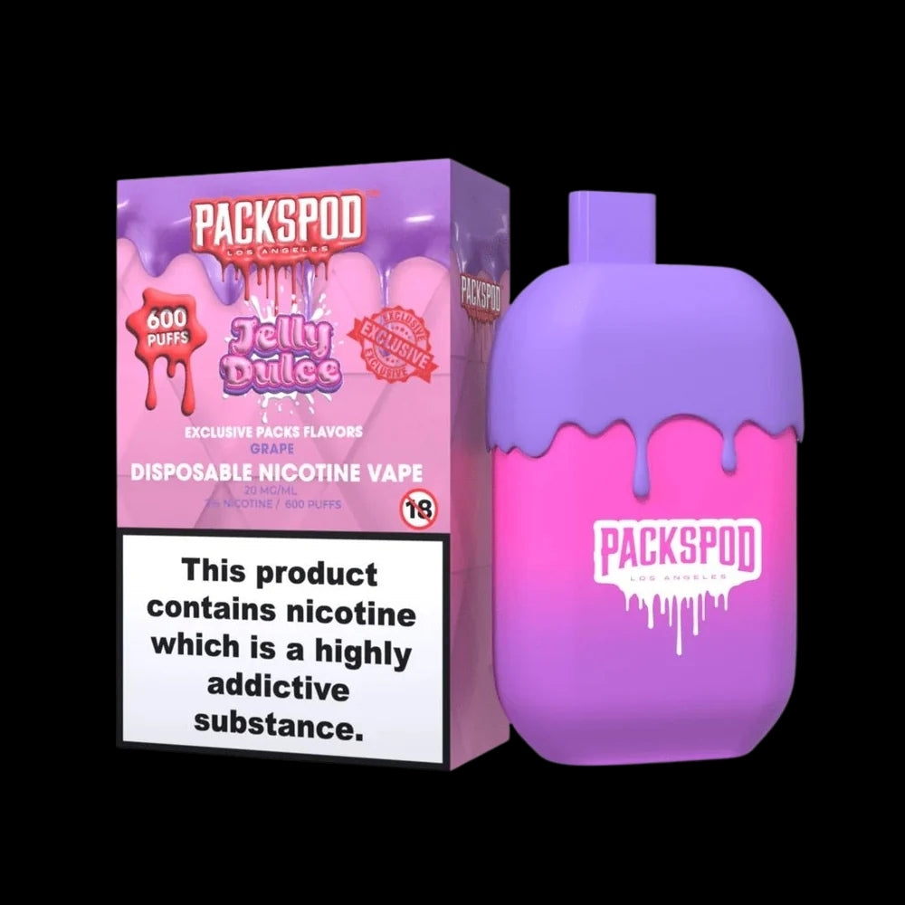 PackSpod 600 Vape – Jelly Dulce