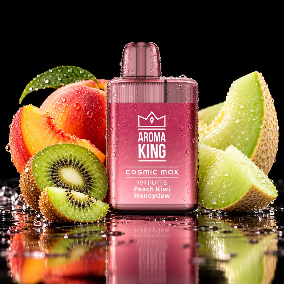 Aroma King Cosmic Max Box – Peach Kiwi Honeydew 20mg