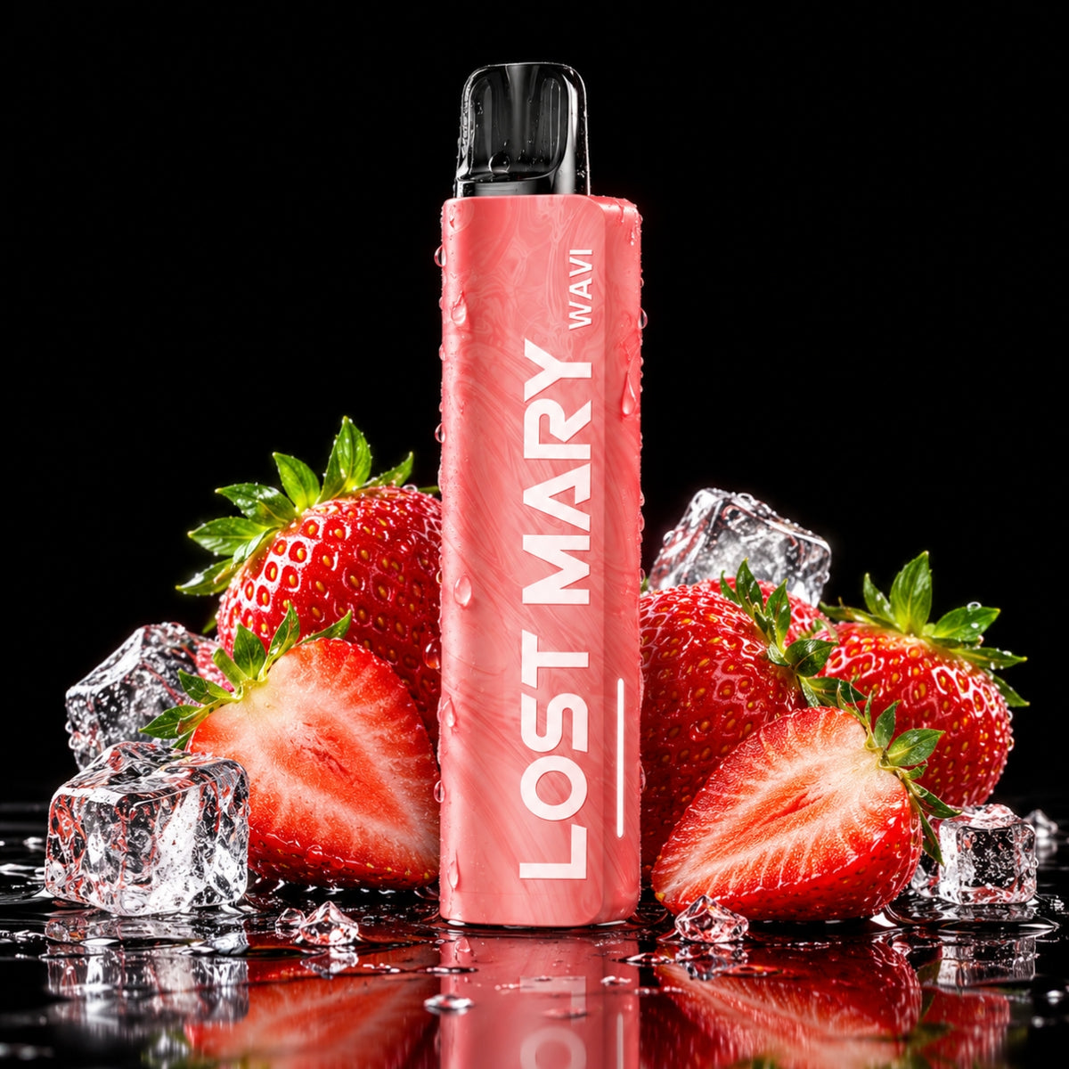 LOST MARY WAVI Kit – Red & Strawberry Ice 20mg