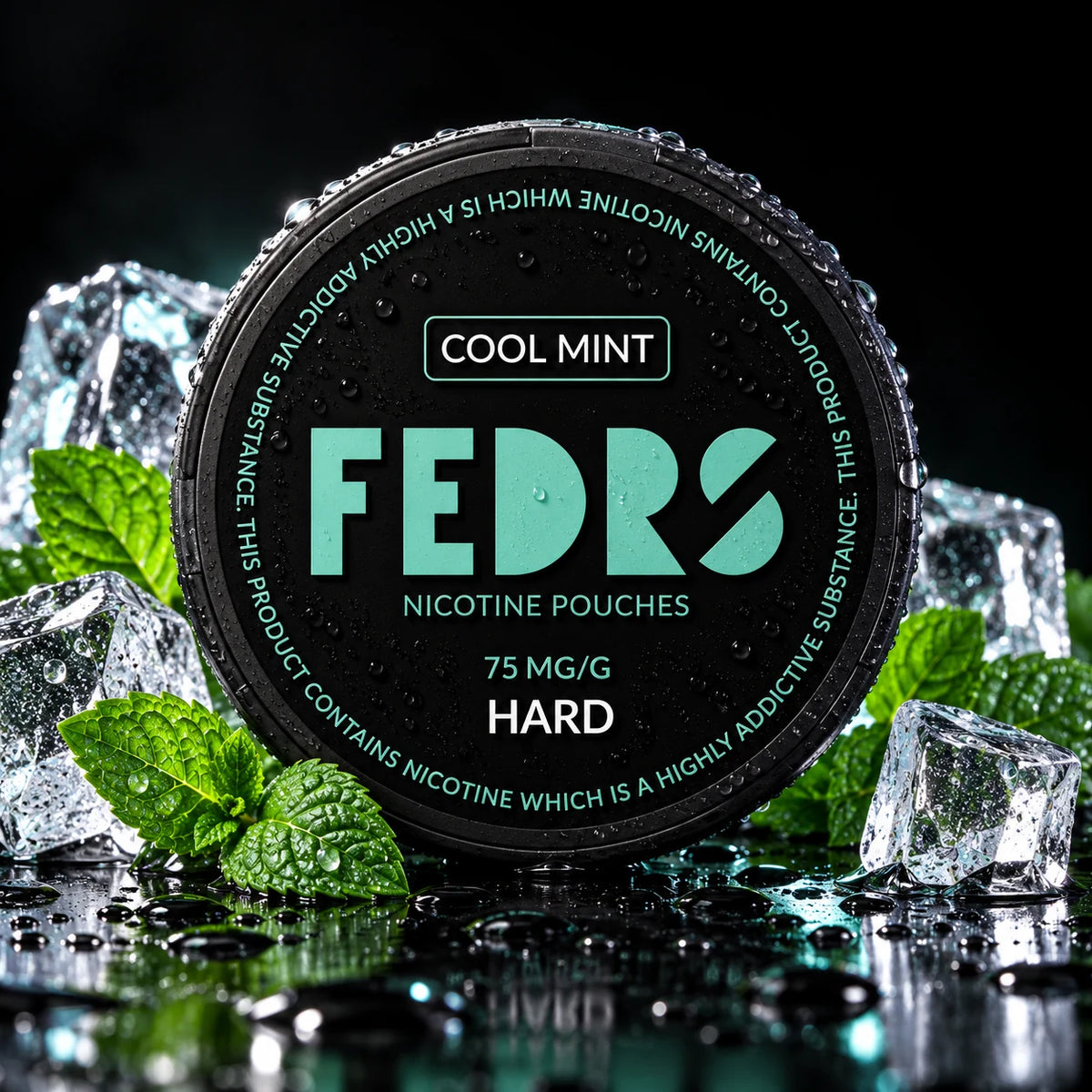 FEDRS BLACK - Cool Mint 75mg