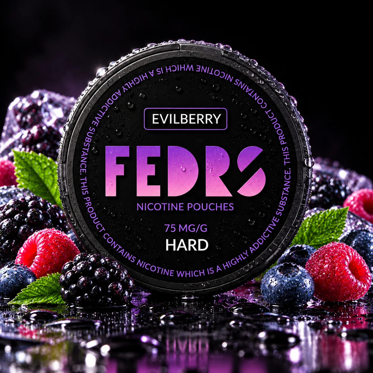 FEDRS BLACK - Evilberry 75mg