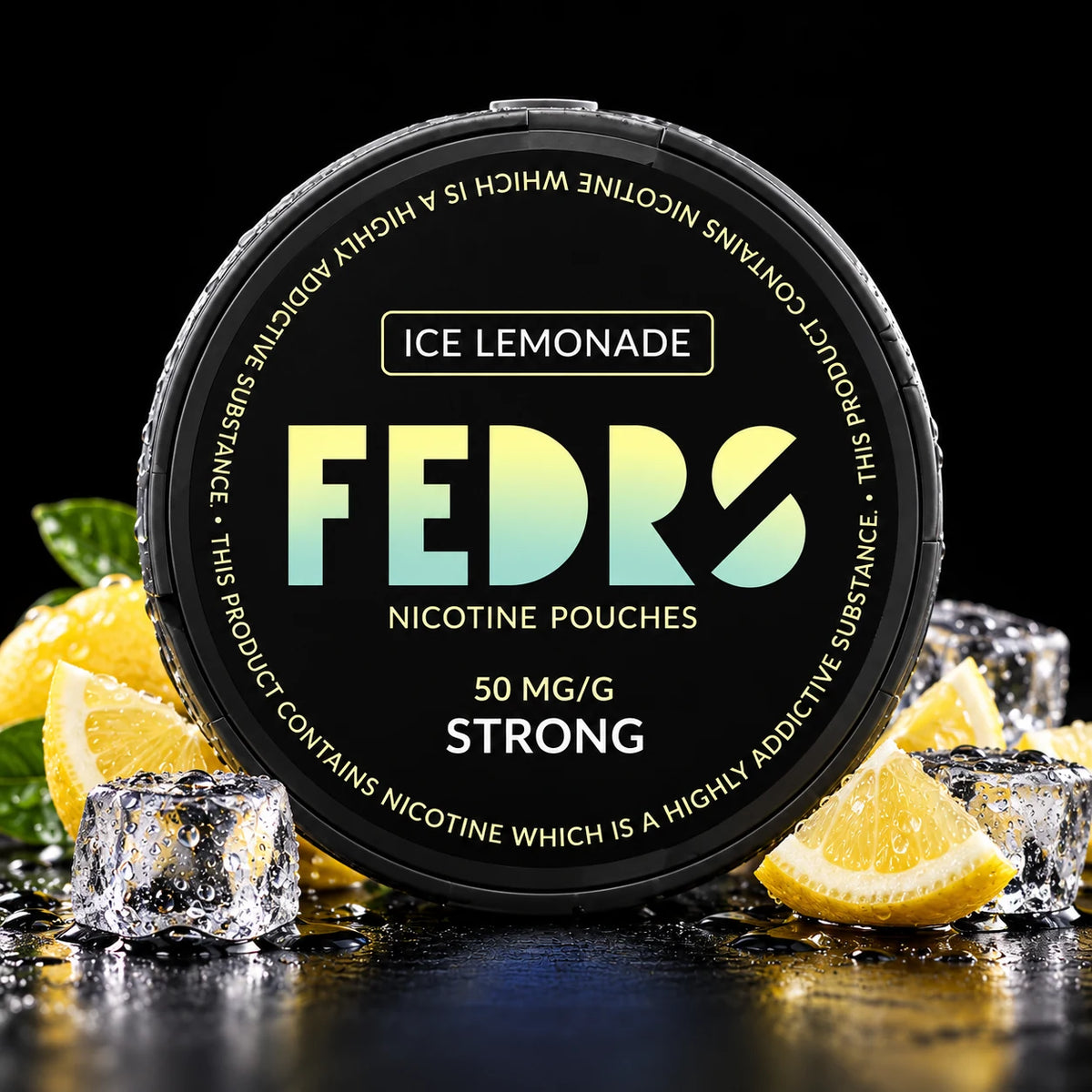 FEDRS BLACK - Ice Lemonade 50mg