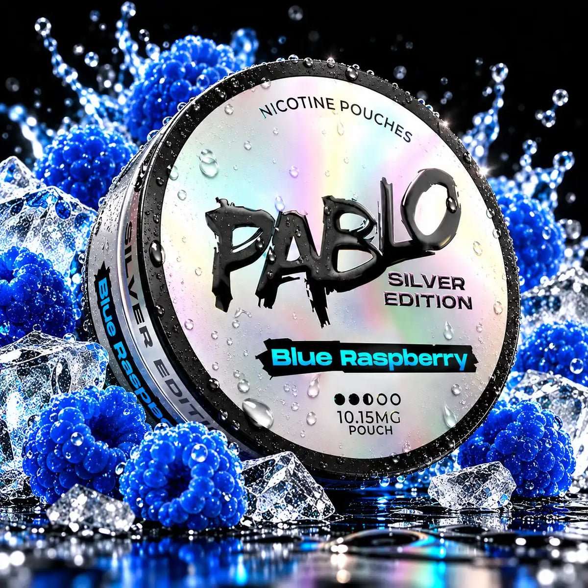 PABLO Silver - Blue Raspberry